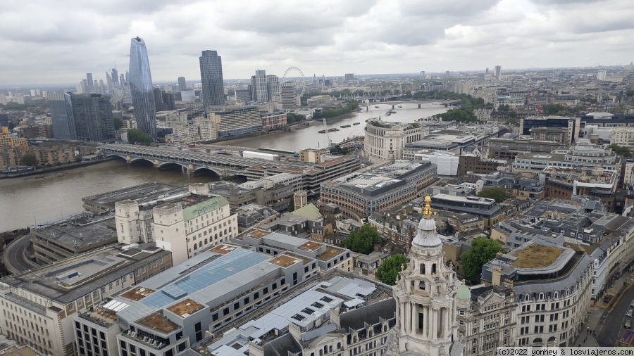 VISTAS DESDE CÚPULA CATEDRAL ST. PAUL - Londres-Oxford-Bath (7 días) (3)