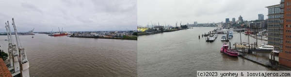 Vistas desde Elbphilhamornie, Hamburgo
Vistas desde Elbphilhamornie, Hamburgo
