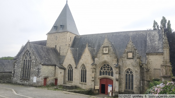 Rochefort-en-Terre, Francia
Iglesia de Notre-Dame-de-la-Tronchaye, Rochefort-en-Terre, Francia
