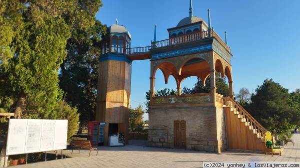 Palacio Sitorai Mokhi Khosa, Bukhara, Uzbekistan
Palacio Sitorai Mokhi Khosa, Bukhara, Uzbekistan
