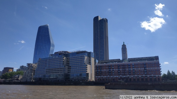 Vista de Londres desde el río
Vista de Londres desde el río
