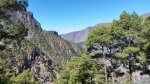 Vistas desde la zona del mirador de la Cumbrecita, La Palma