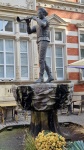 Estatua del flautista, Hamelín, Alemania