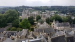 Vista desde la basílica Notre-Dame du Roncier, Josselin, Francia