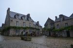 Place de l'Eglise, Locronan, Francia