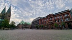 Domshof, Bremen
Domshof, Bremen, Ayuntamiento, catedral, fondo