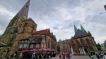 Iglesia Nuestra Señora y lateral del Ayuntamiento, Bremen