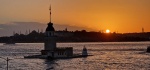 Puesta de sol desde Üsküdar, Estambul