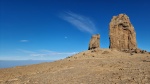 Roque Nublo con el Teide al fondo, Gran Canaria