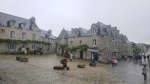 Place de l'Eglise, Locronan, Francia