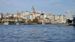 Vista barrio Karaköy desde el Puente Galata, Estambul
