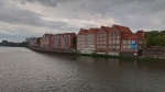 Vista isla central desde puente Burgermeister-Smidt, Bremen