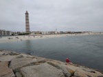 Playa y faro da Barra, Portugal