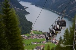 Vista Pertisau desde Karwendel Bergbhan