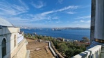 Vista del Bósforo desde la terraza de la sala del tesoro, Topkapi, Estambul