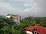 Vistas desde la habitación en Yangon