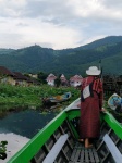 EL lago Inle en barca