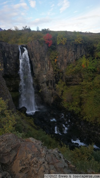 Cascada cerca de Svartifoss
Cerca de Svartifoss

