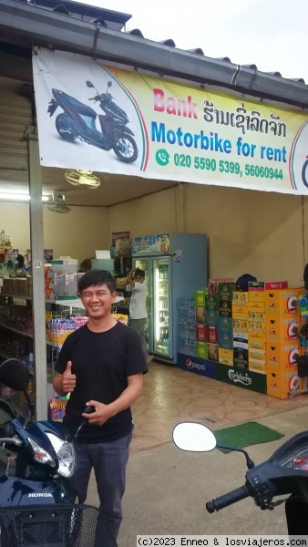 El mejor sitio de Vang Vieng para la moto
Tip
