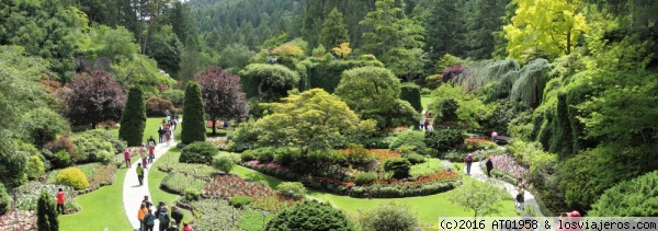 Butchart Gardens
Butchart Gardens (Isla de Victoria)
