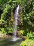 Diamond Fall water, Santa Lucia