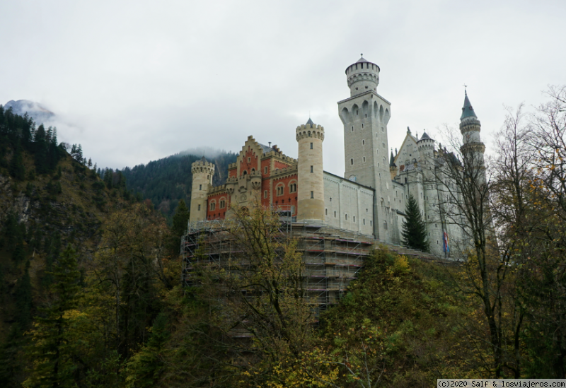 Múnich y castillos rey loco. Puente noviembre de 2019 - Blogs de Alemania - Castillo Neuschwanstein (01/11 - Mañana) (6)
