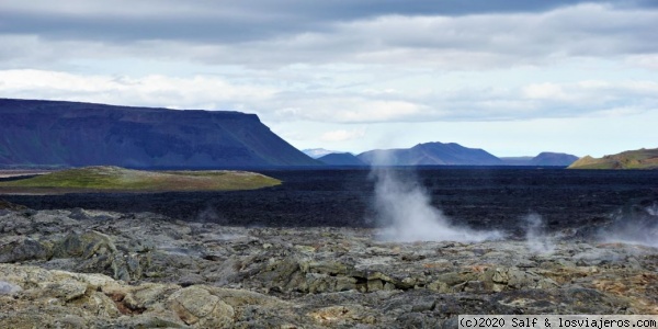 Fuegos del Mývant
Colada volcánica norte de Islandia
