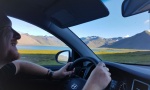Paisajes
Paisajes, Islandia, desde, coche