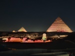 Pirámides noche