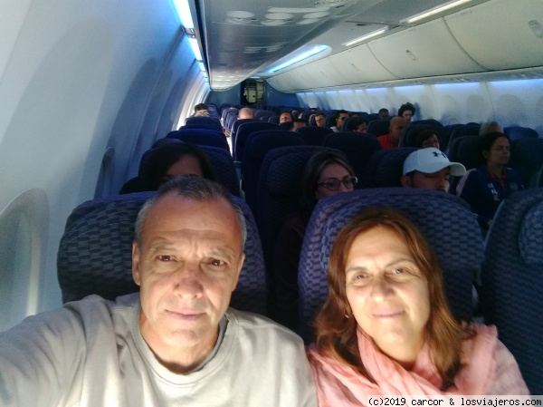 Avión de Copa Airlines
Vuelo entre Panamá y La Habana
