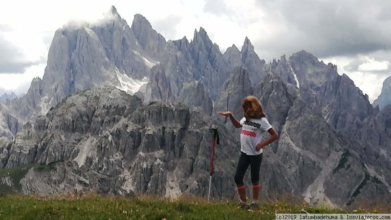 Dolomitas:  Tre cime di lavadero.  Los gigantes de roca - Montenegro, Croacia, Dolomitas, por tierra, mar y aire. (5)