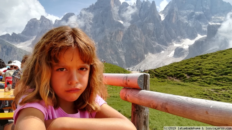 Dolomitas:  Baita G. Segantini    Castigados sin patatas - Montenegro, Croacia, Dolomitas, por tierra, mar y aire. (3)