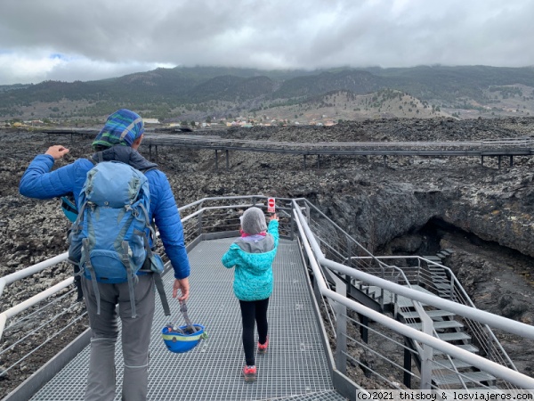 Etapa 5 – Tubo volcánico y playa de Zamora - Diarios de Candela la viajera. Visita a La Palma en Enero de 2020 (4)