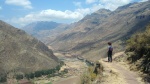 Bajando a Pisac