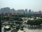 xian
xian, vista, desde, hotel