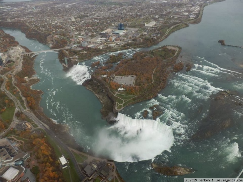 Foro de Skyteam: Niagara Falls vista desde helicoptero