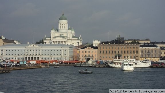 Helsinki
Vista de Helsinki desde el barco que llega de Estonia.
