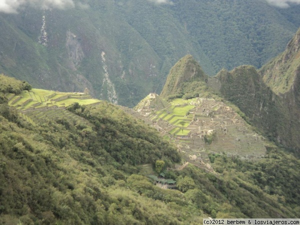 Machu Pichu
Vista de la ciudadela de Machu Pichu desde el camino Inca.
