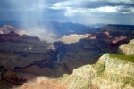 Gran Cañon
Gran, Cañon, Vista, Colorado, desde, helicoptero, fondo, pequeño, arco, iris, sobre