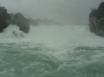 Vista de las cataratas del Rhin en Schafhaussenn