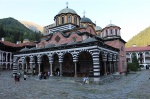 Monasterio de Rila
Monasterio, Rila, desde, claustro, preponderancia, iglesia