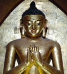 Ananda Buddha.
Ananda temple, Bagan.