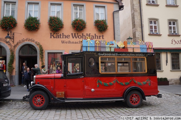 Tienda Käthe Wohlfahrt
Tienda navideña típica de Rothenburg
