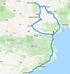 Ruta en coche Midi-Pyrénées
Midi Pyrénées, Occitánia, Francia, Mediodía-Pirineos, ruta en coche
