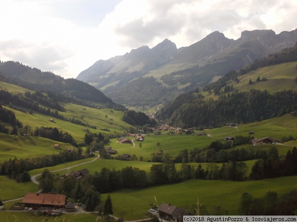 Simmental
Camino de montaña que une Spiez con Gruyeres
