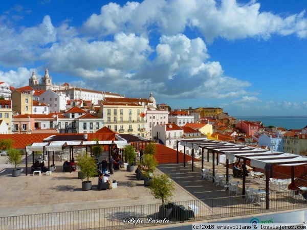 Vistas de Lisboa
Vistas de las casas de Lisboa
