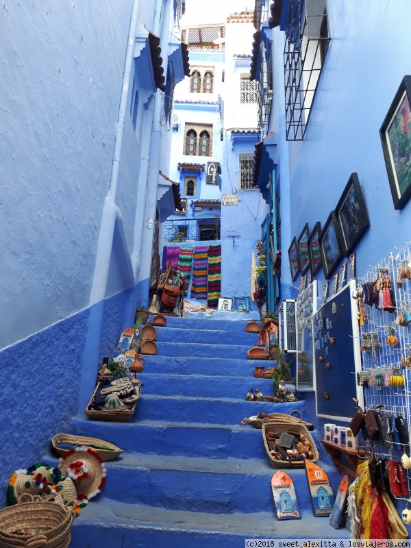 Descubriendo el exótico Norte de Marruecos - Blogs de Marruecos - Día 2: Enazulados de Chefchaouen y Fes (4)