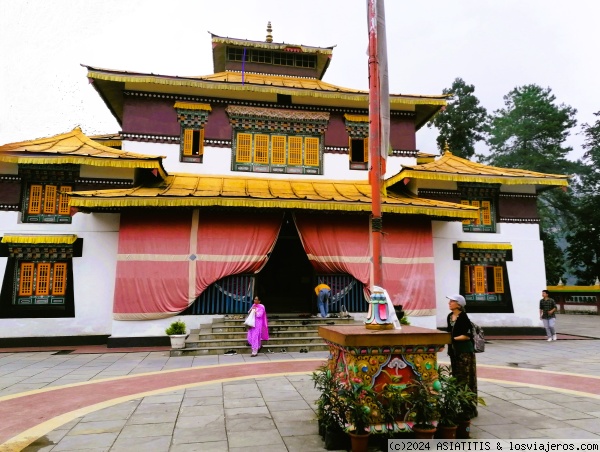 Monasterio Enchey GANGTOK
El monasterio Enchey en Gangtok
