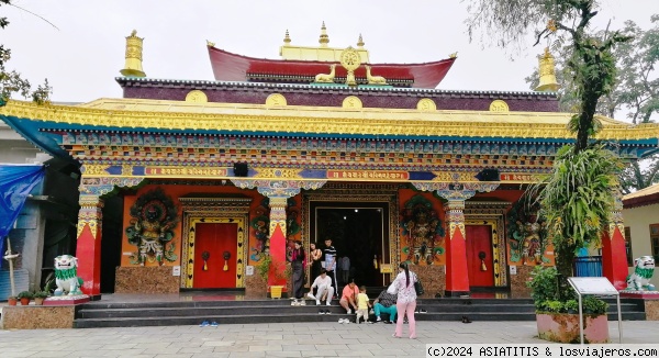 Monasterio Enchey GANGTOK
El monasterio Enchey en Gangtok
