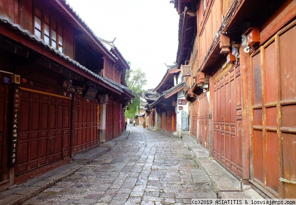 LIJIANG - casco antiguo -
Calle de Lijiang
